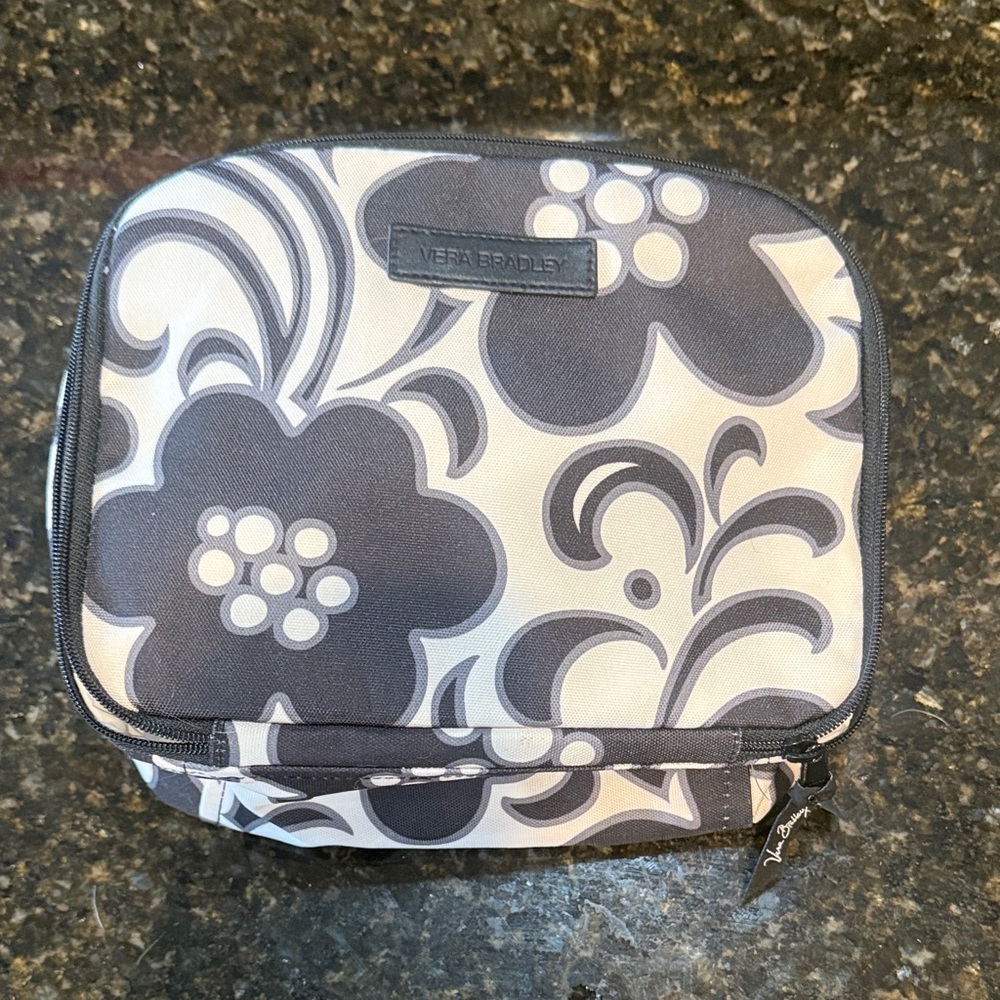Vera Bradley Black and White Floral Bag